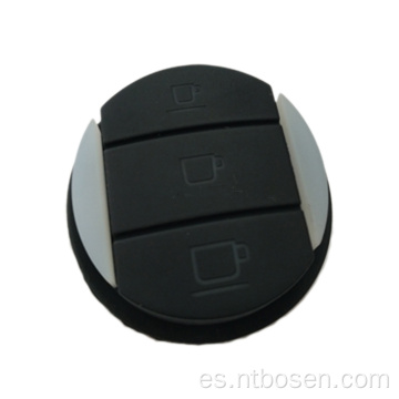 Botón de botón de silicona de la máquina de café botón